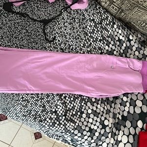 Figs LIMITED EDITION CHALK PINK KADE CARGO PANTS SCRUB